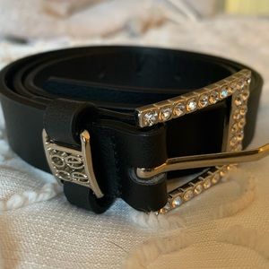 bebe Faux Leather Belt